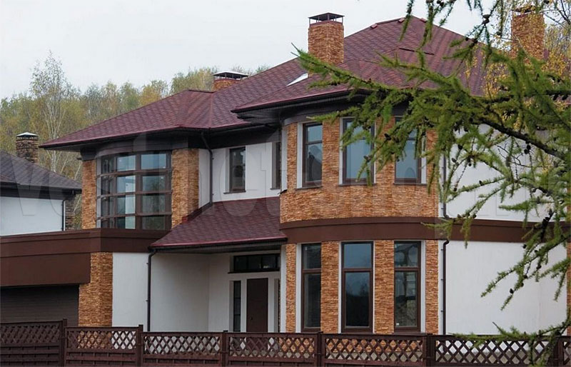 Кровля из гибкой черепицы
