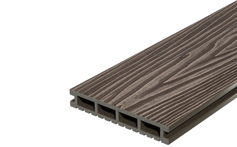 Террасная доска Docke DECKING Urban Темный Орех (венге)