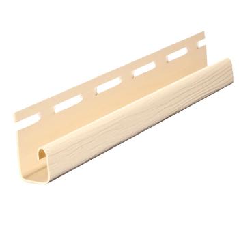 J-профиль FineBer Classic Color Слоновая кость 3050 мм
