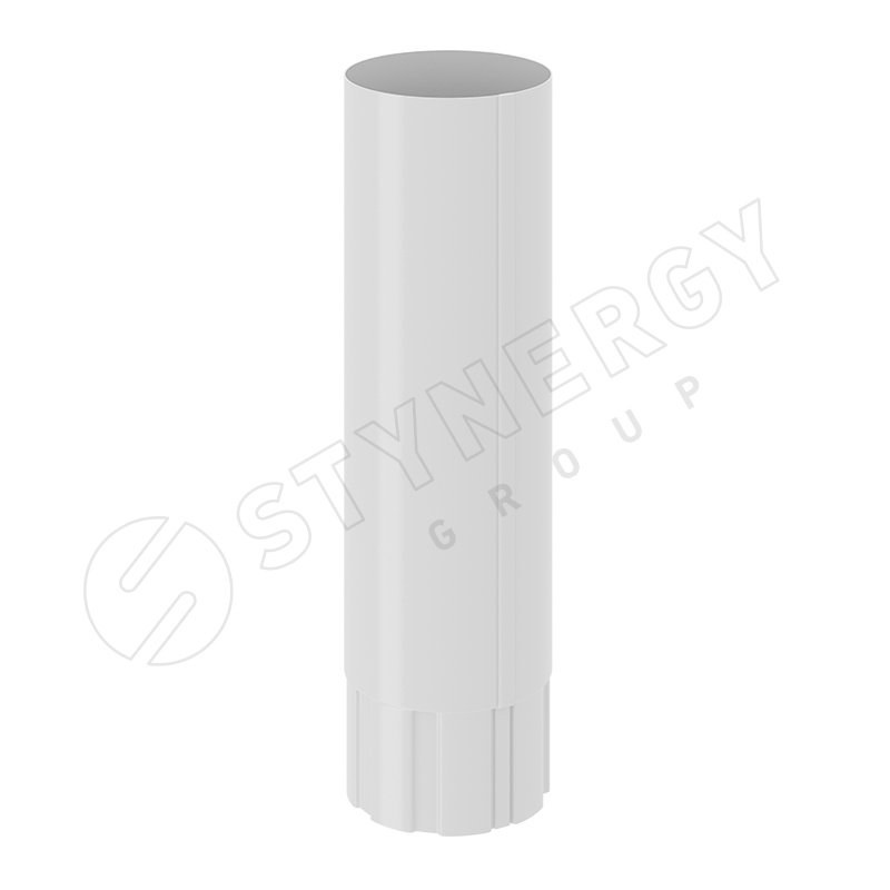 Труба круглая 3000 мм Stynergy ПРЕМИУМ PU 125/90 RAL 9003