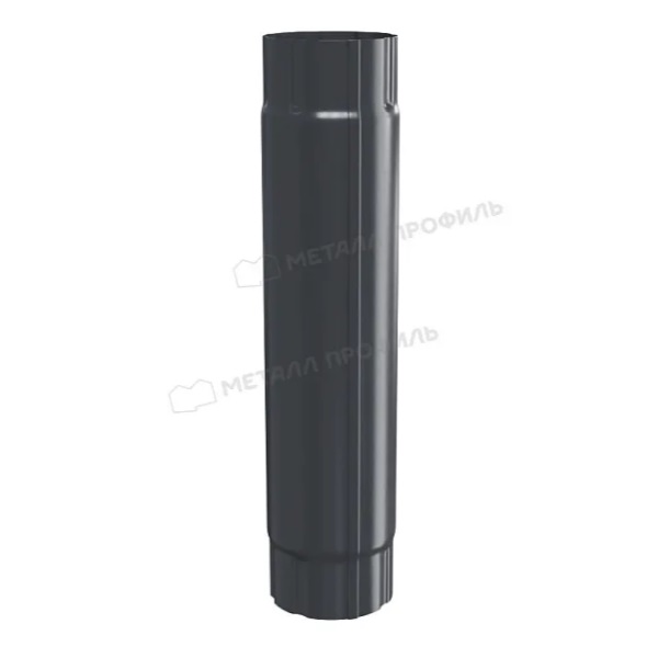 Труба водосточная Металл Профиль Foramina PUR D100х1000 Ral 7024