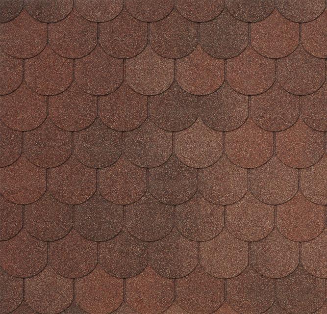 Мягкая кровля Tegola АСИЗИ Терракота (ASSISI Terracotta 420) (1 кв.м.)