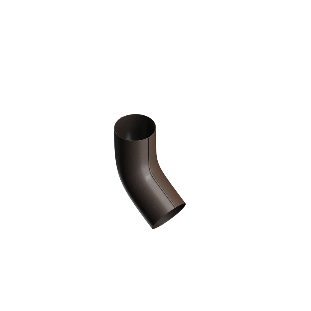 Колено трубы D100 Foramina Freeze (FRZ_D-01-DarkBrown\DarkBrown-0.6)
