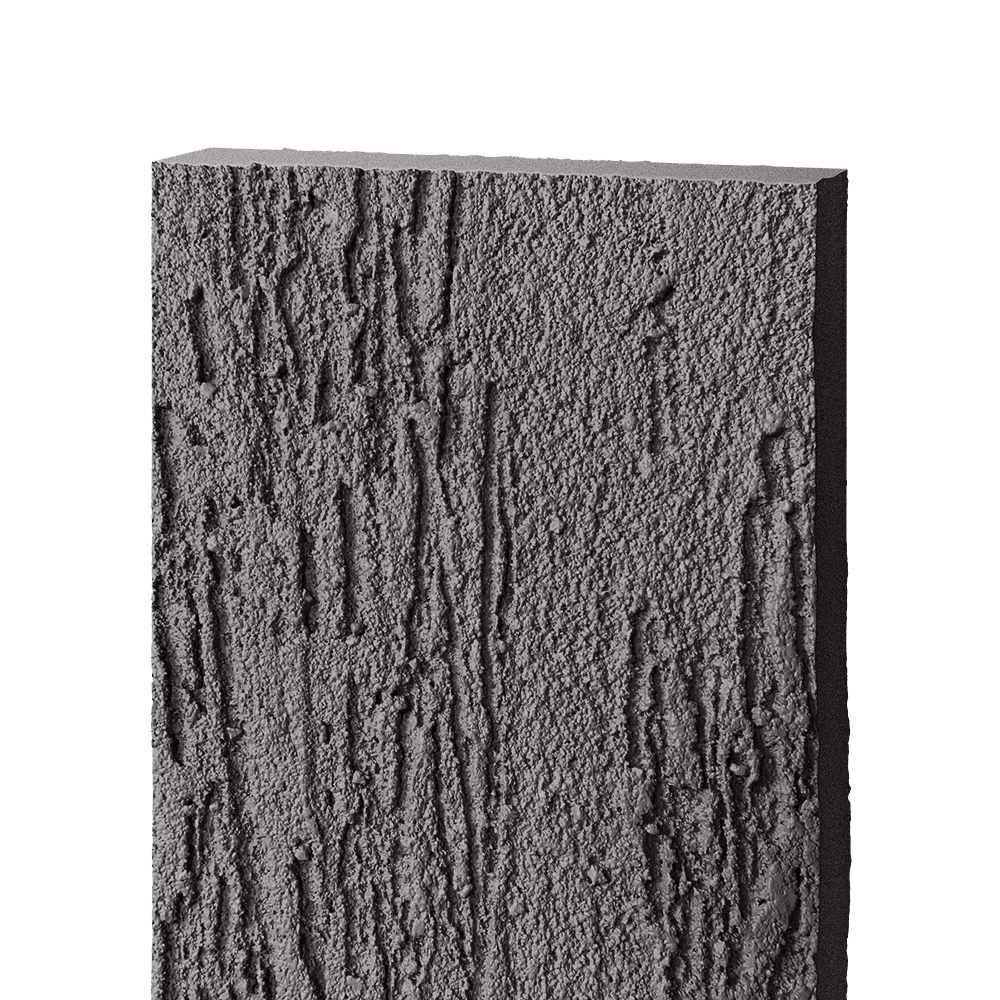Фиброцементный сайдинг БЕТЭКО Вудрок (Короед) 190x3000x8 RAL8019
