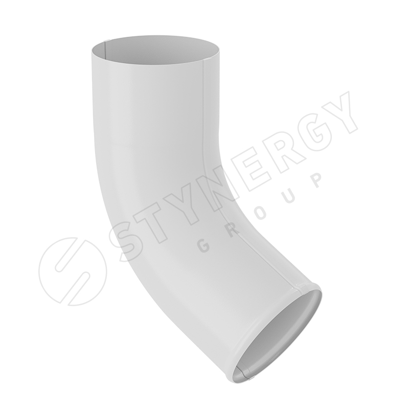 Колено стока Stynergy ПРЕМИУМ PU 125/90 RAL 9003