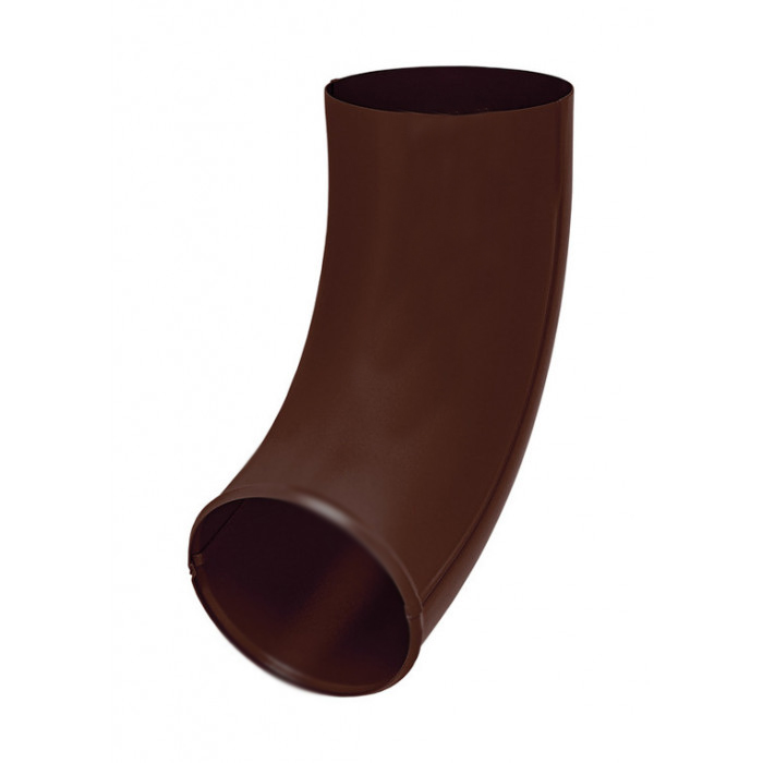 Отвод трубы PU Aquasystem Matt RAL 8017 (Коричневый) 90/125