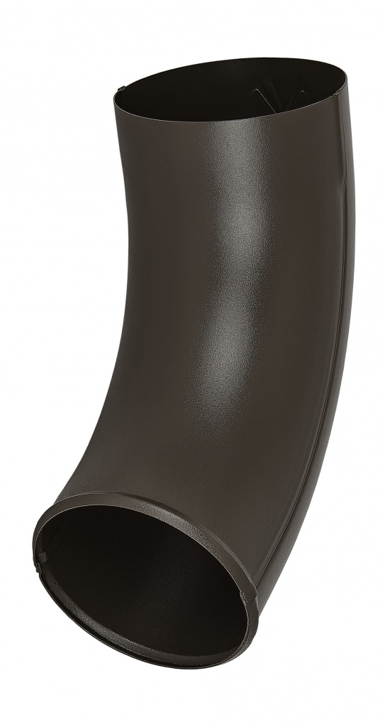 Отвод трубы PU Aquasystem Matt RR 32 (темно- коричневый) 90/125