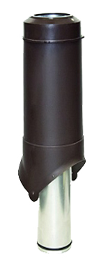 Krovent Pipe-VT IS Выход вентиляции 125/изол./500 коричневый (RAL 8017)