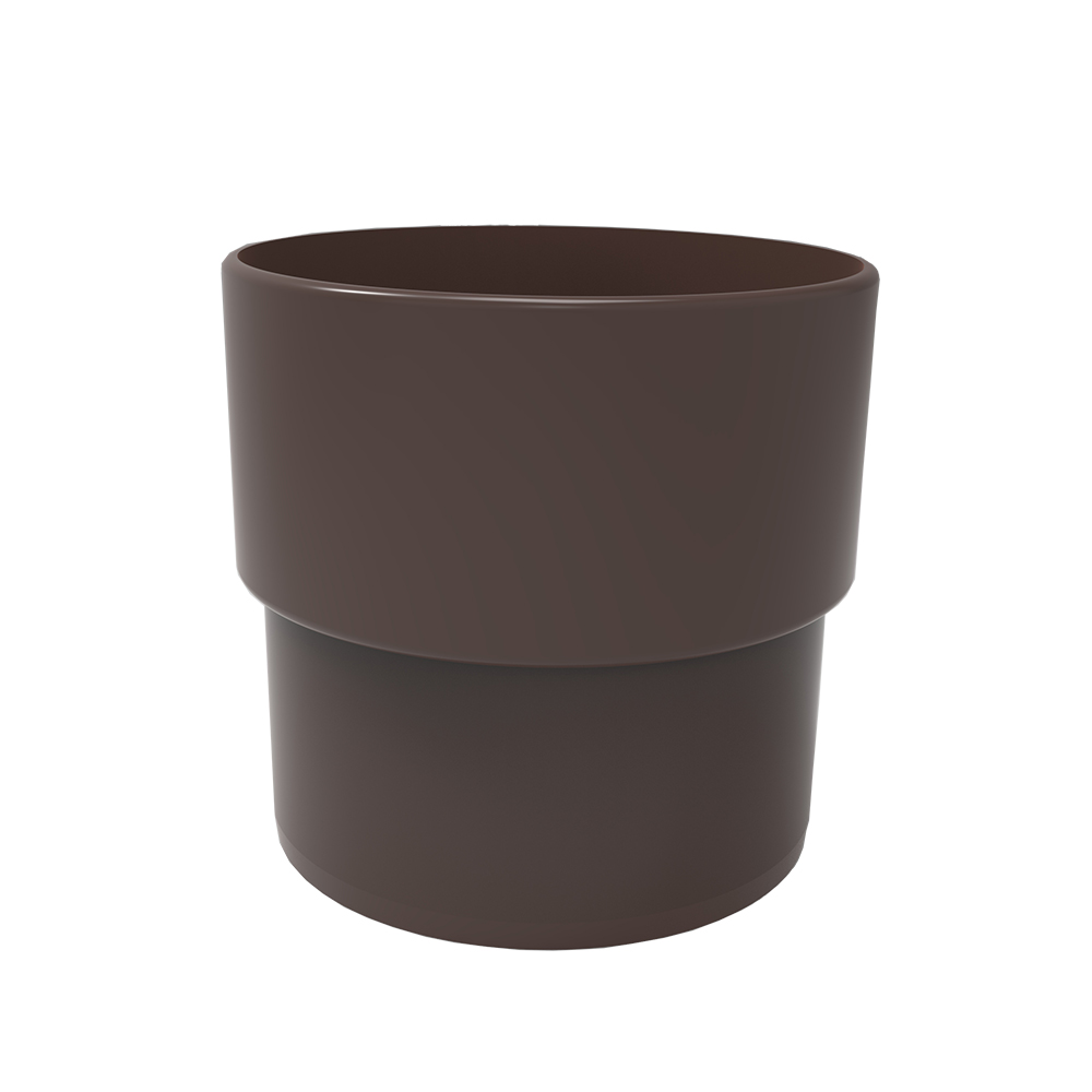 Муфта трубы RUPLAST (РУПЛАСТ) Коричневый RAL 8017