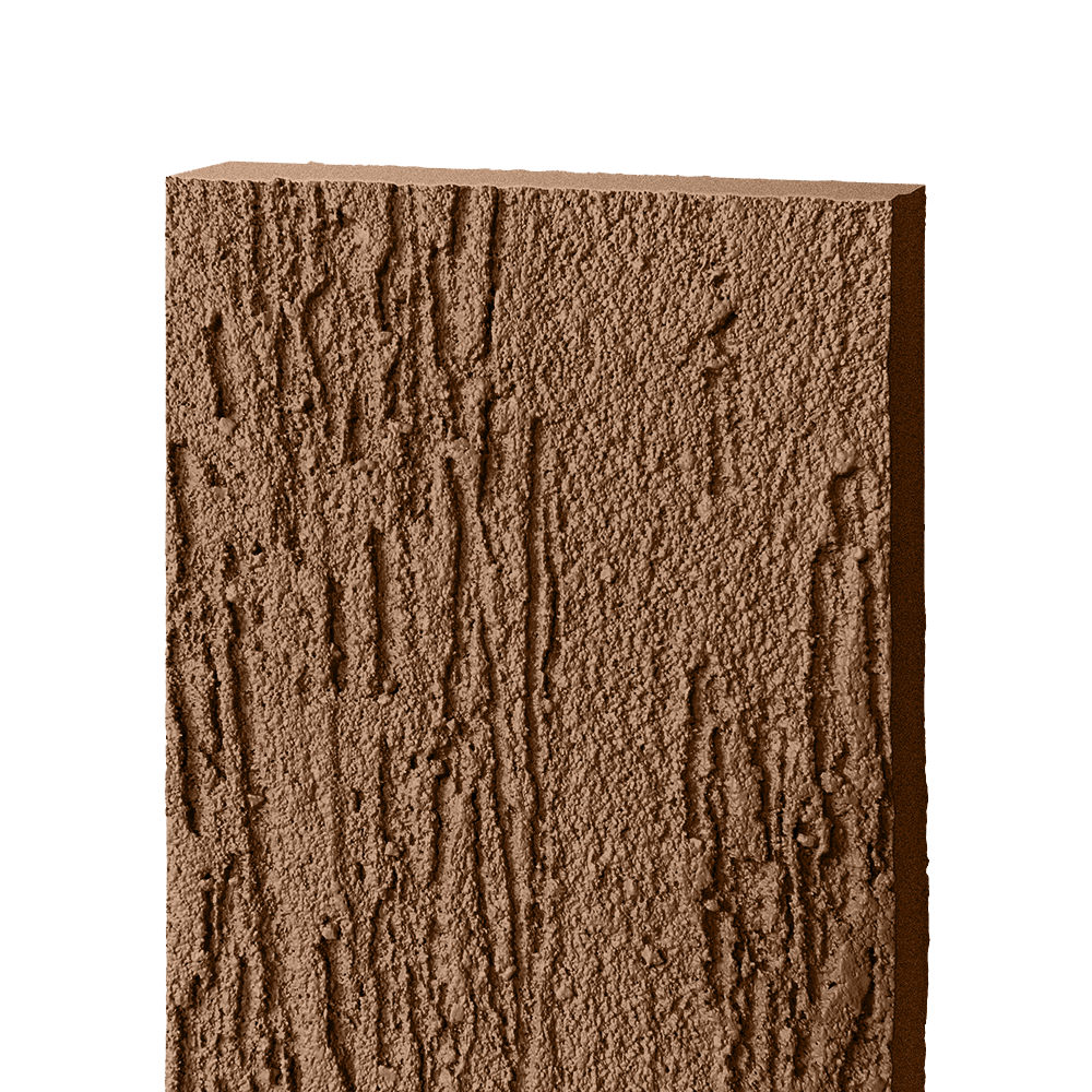 Фиброцементный сайдинг БЕТЭКО Вудрок (Короед) 190x3000x8 RAL8007