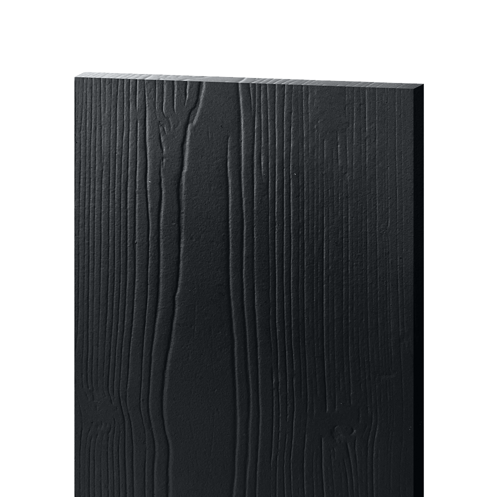 Фиброцементный сайдинг БЕТЭКО Вудстоун 190x3000x8 RAL9011