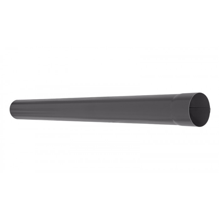 Труба водосточная 3 м PU Aquasystem RAL 7024 (Серый) 90/125