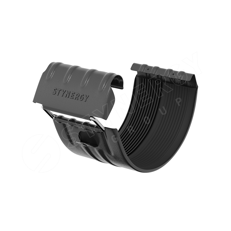 Соединитель желоба STYNERGY ПРЕМИУМ PU 125/90 RAL 7024