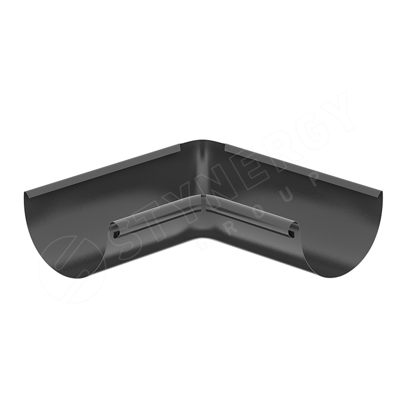 Угол желоба внутренний  90° STYNERGY ПРЕМИУМ PU 125/90 RAL7024