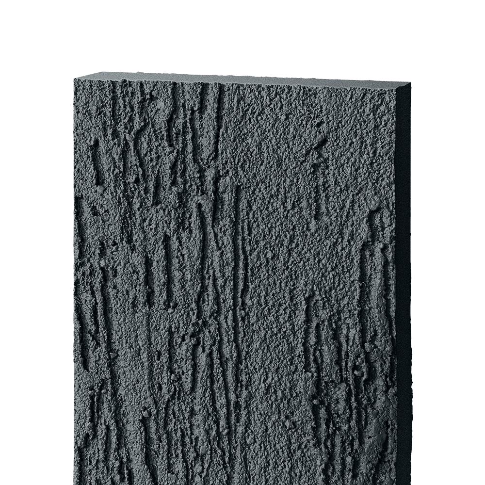 Фиброцементный сайдинг БЕТЭКО Вудрок (Короед) 190x3000x8 RAL7016