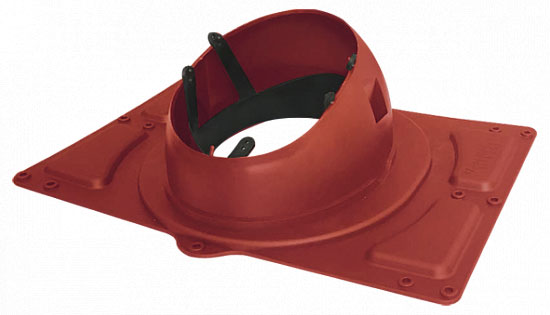 Krovent Base-VT General  125-150 красный (RAL 3009)