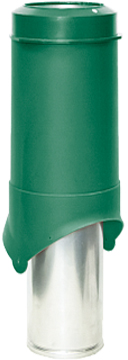 Krovent Pipe-VT IS Выход вентиляции 150/изол./500 зеленый (RAL 6005)
