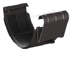 Соединитель желоба Металл Профиль Foramina PUR D150 Ral 7024