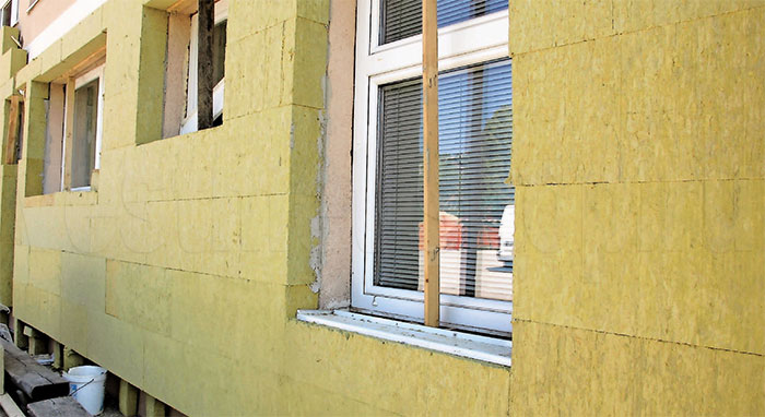 Утепление фасада минеральной ватой Утепление фасада минеральной ватой