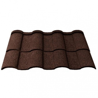 Композитная черепица GREEN GROWTH Roman Tile brown_black