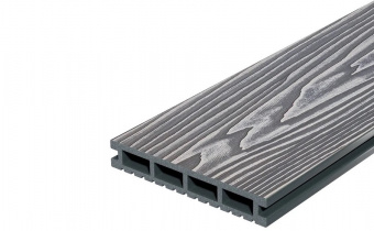Террасная доска Docke DECKING Urban Дымчатый Дуб (серый)