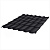 Металлочерепица Stynergy Classic Corundum50 RAL 9005 0,5 сталь 1 кв.м