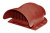 Krovent KTV-Seam кровельный вентиль под фальц красный (RAL 3009) Krovent KTV-Seam кровельный вентиль под фальц красный (RAL 3009)