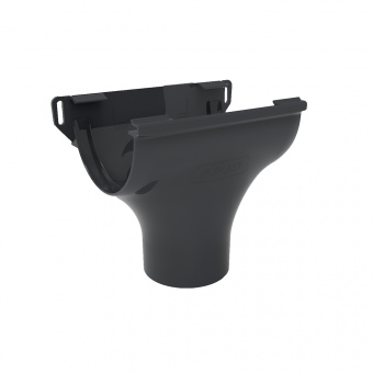 Воронка желоба RUPLAST (РУПЛАСТ) Графит RAL 7024