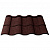 Композитная черепица GREEN GROWTH Roman Tile red_black