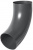 Колено универсальное PU Aquasystem RAL 7024 (Серый) 90/125 Колено универсальное PU Aquasystem RAL 7024 (Серый) 90/125