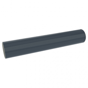 Труба круглая 3 м RUPLAST (РУПЛАСТ) Графит RAL 7024