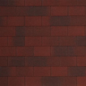 Мягкая кровля Tegola КАПРИ Красный (CAPRI Rosso 401) (1 кв.м.)