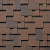 Гибкая черепица Quiet Tile Gallery Латунная медь
