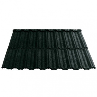 Композитная черепица GREEN GROWTH Classic Tile green_black