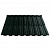 Композитная черепица GREEN GROWTH Classic Tile green_black