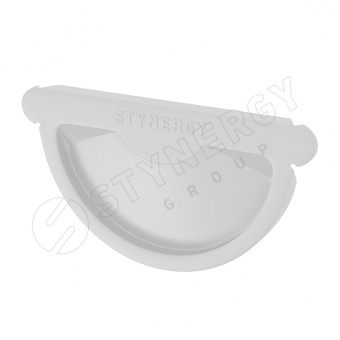 Заглушка желоба Stynergy ПРЕМИУМ PU 125/90 RAL 9003