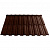 Композитная черепица GREEN GROWTH Classic Tile brown_black