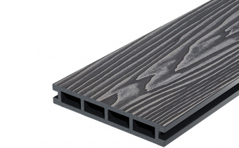 Террасная доска Docke DECKING Country Жженый Кедр (графит)