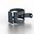 Держатель трубы D100 (на дерево) Foramina Freeze (FRZ_D-01-Grey\Grey-0.6)