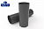 Труба круглая OSNO 90 мм, 1 м, RAL 7024 графитовый-серый