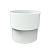 Муфта трубы RUPLAST (РУПЛАСТ) Белый RAL 9003
