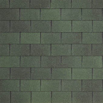 Мягкая кровля Tegola КАПРИ Зелёный (CAPRI Verde 473) (1 кв.м.)