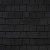 Гибкая черепица Quiet Tile Timber Чёрное дерево