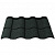 Композитная черепица GREEN GROWTH Roman Tile green_black