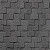 Гибкая черепица Quiet Tile Bohho Антрацитово-серый